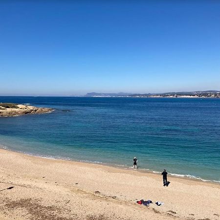 Superbe appartement vue mer Six-Fours-les-Plages Exterior foto